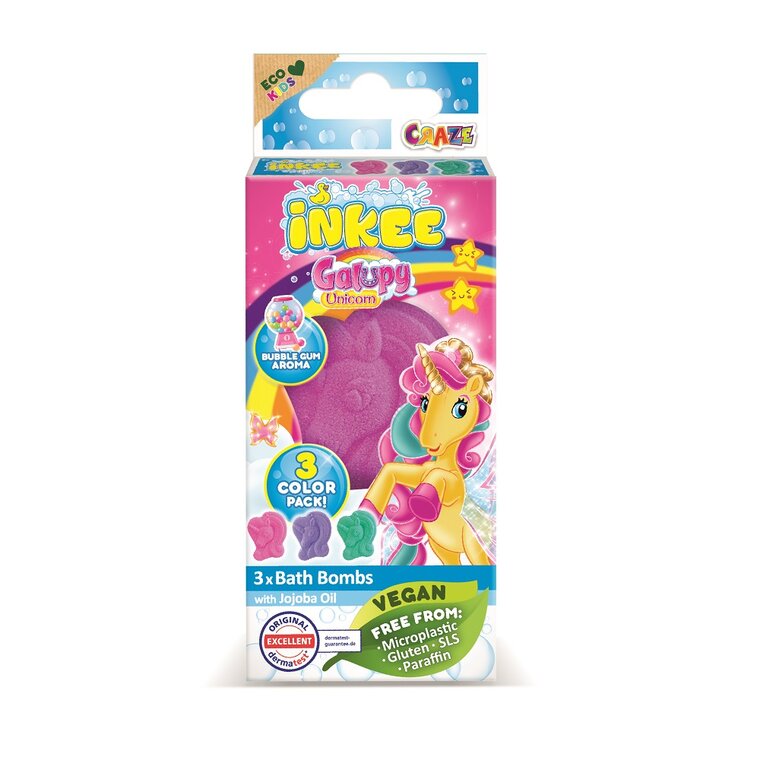Product Image for Yksisarvinen kylpypommit 3 kpl