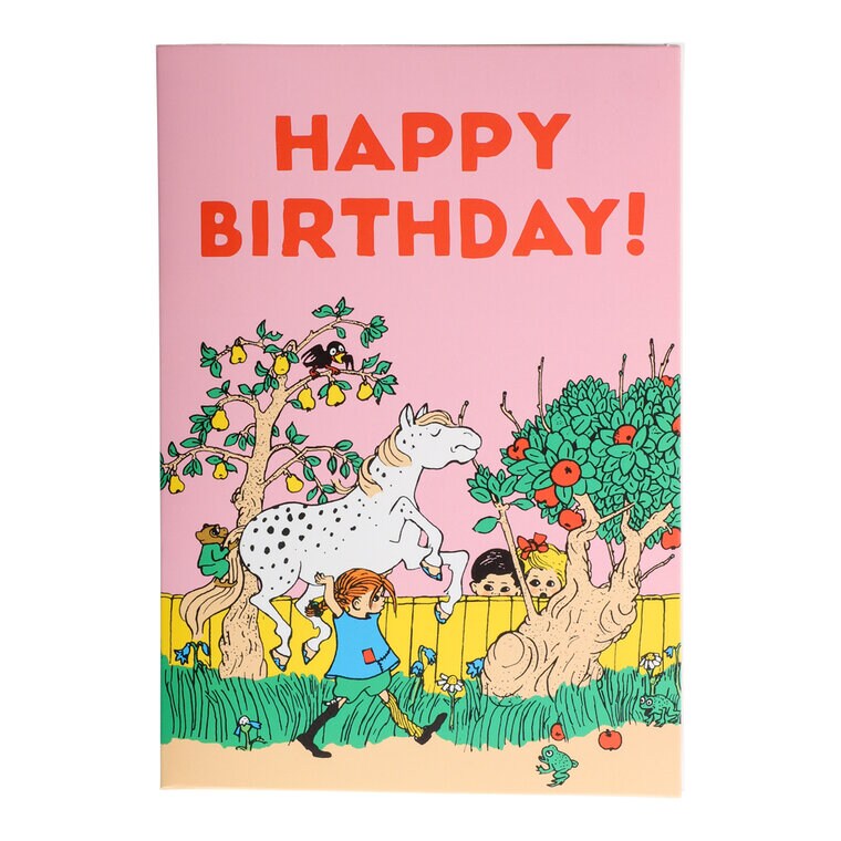 Product Image for Peppi Pitkätossu Syntymäpäiväkortti