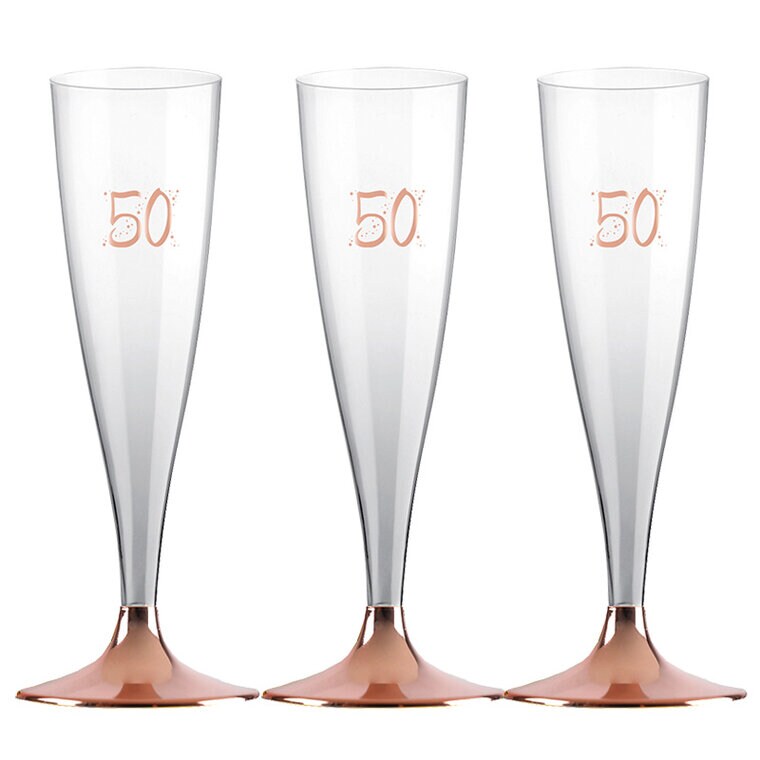Product Image for Samppanjalasi, Ruusukulta 50-vuotta 6-pakkaus