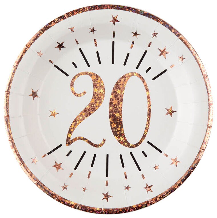 Product Image for Lautaset - Ruusukulta 20-vuotta 10 kpl