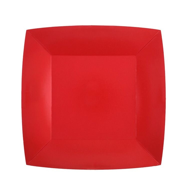 Product Image for Lautaset 18 cm - Punainen 10 kpl