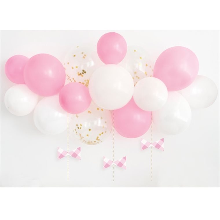 Product Image for DIY Ilmapallokaari - Vaaleanpunainen ruseteilla