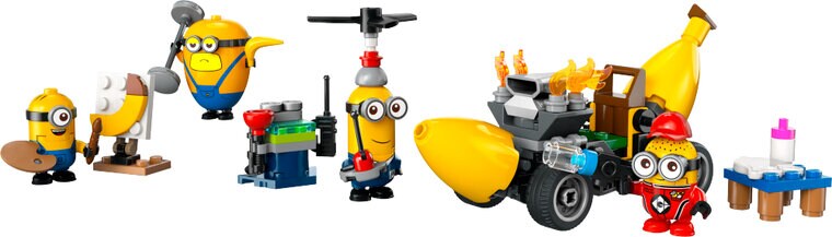 Product Image for LEGO Minions - Kätyrit ja banaaniauto 6+