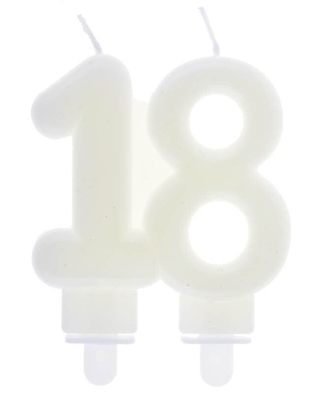 Product Image for Kakkukynttilä Glow in the dark 18 vuotta