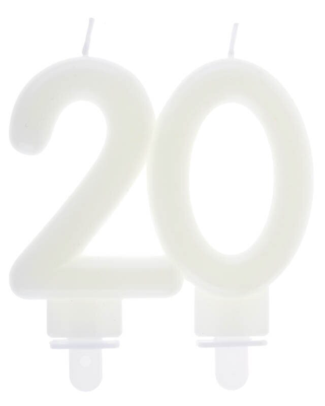 Product Image for Kakkukynttilä Glow in the dark 20 vuotta