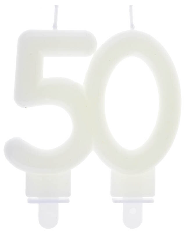 Product Image for Kakkukynttilä Glow in the dark 50 vuotta