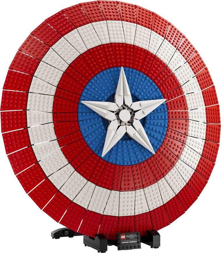 Product Image for LEGO Marvel - Captain American kilpi 18+
