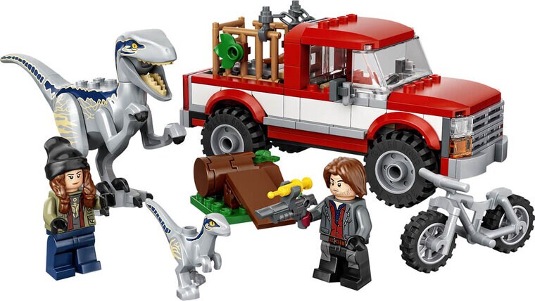 Product Image for LEGO Jurassic World, Velociraptorit Blue ja Beta jäävät kiikkiin 6+