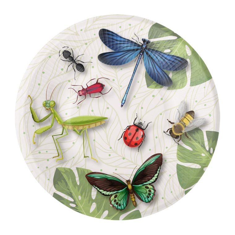 Product Image for Birthday Bugs Lautaset, 18 cm 8 kpl