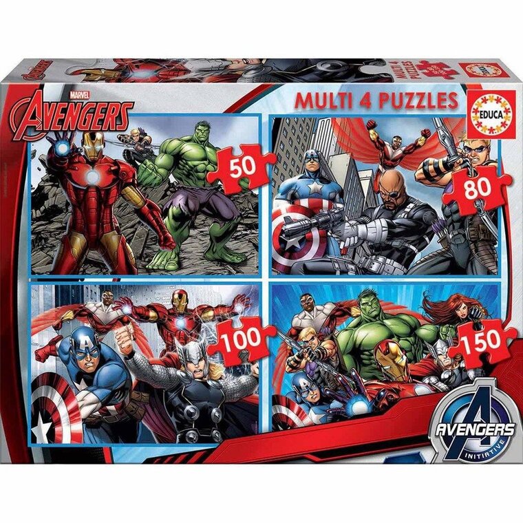 Product Image for Educa Palapeli, Marvel Avengers 50-150 palaa
