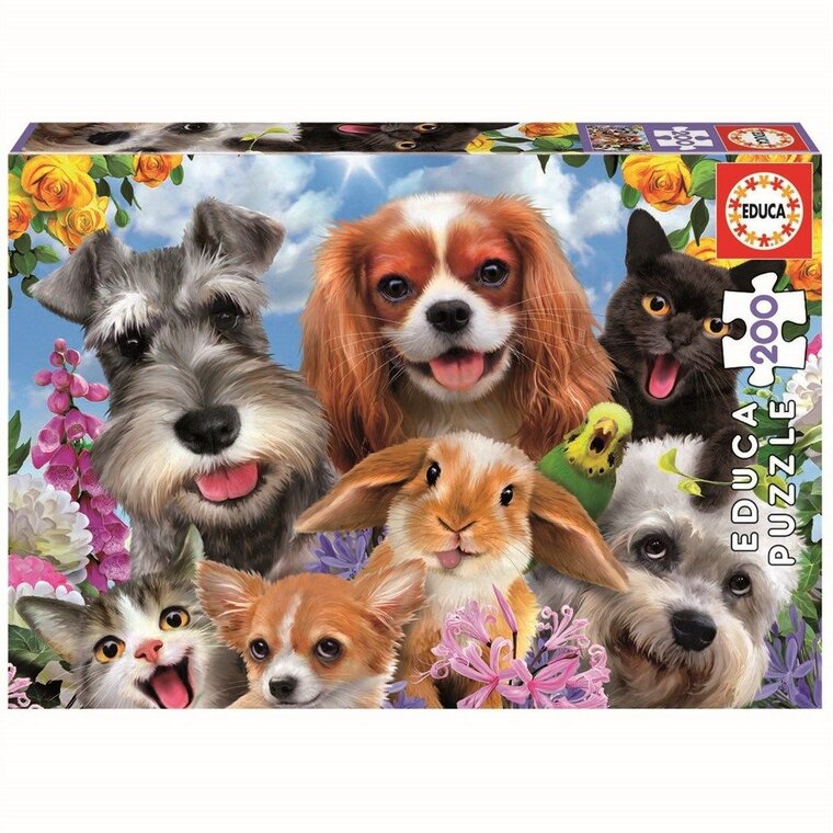 Product Image for Educa Palapeli - Selfie Pet Parade 200 palaa