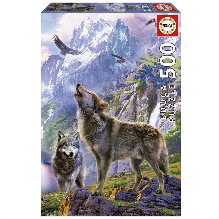 Product Image for Educa Palapeli - Sudet kallioiden keskellä 500 palaa