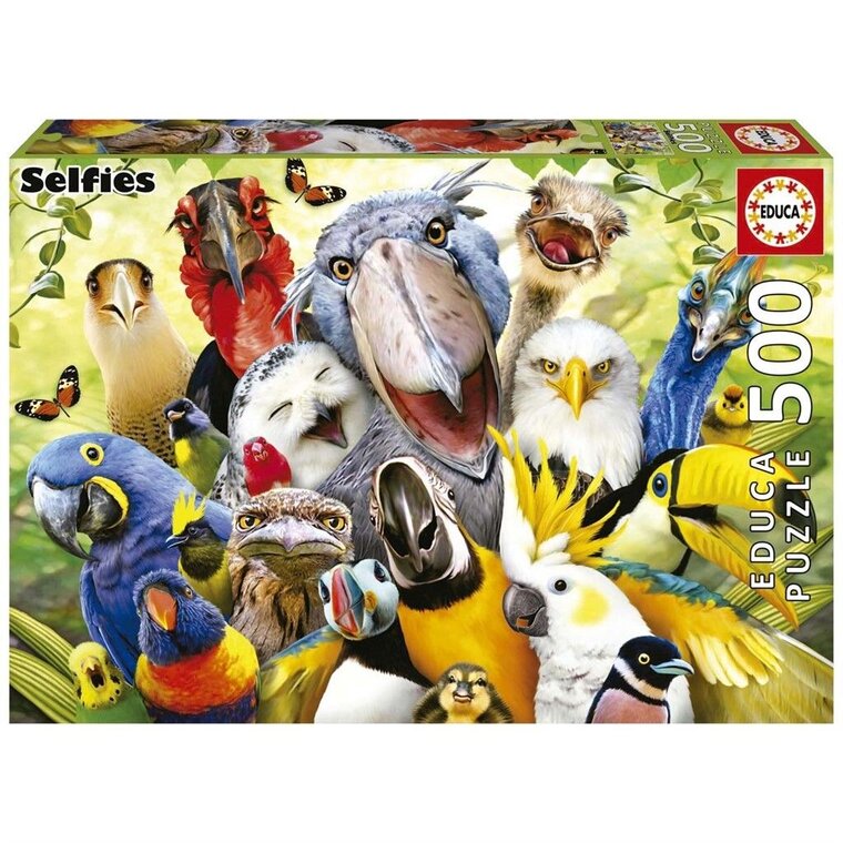 Product Image for Educa palapeli - Linnut 500 palaa