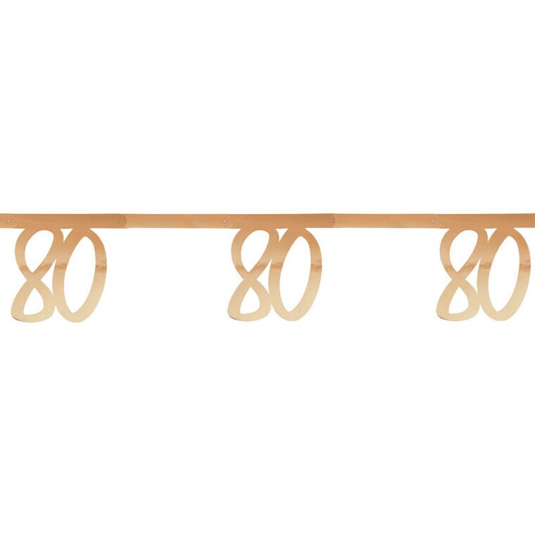 Product Image for Viirinauha ruusukulta 80-vuotisjuhliin 250 cm