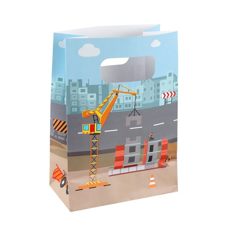 Product Image for Construction - Juhlapussit paperia 10 kpl