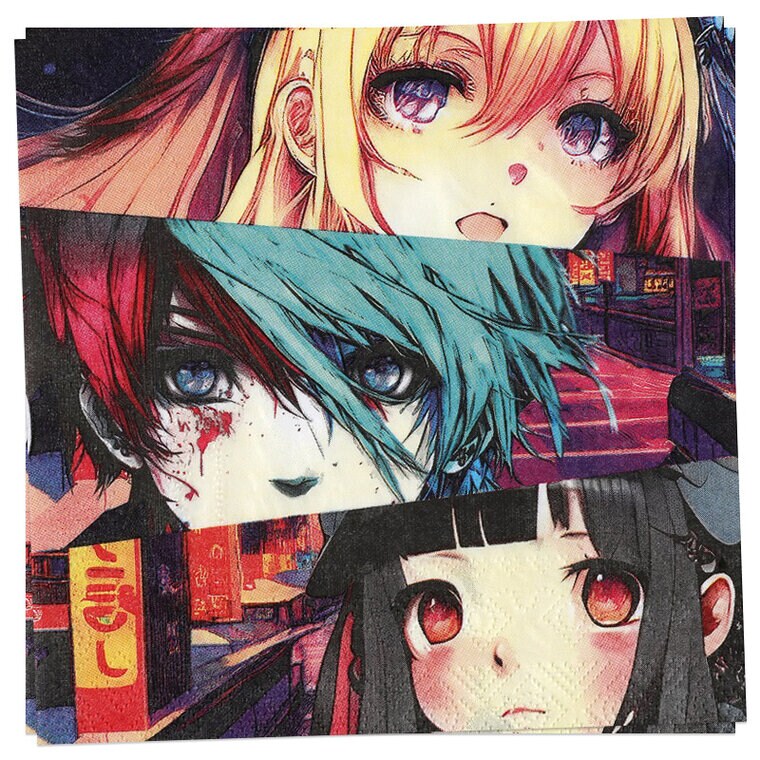 Product Image for Manga - Servetit 20 kpl