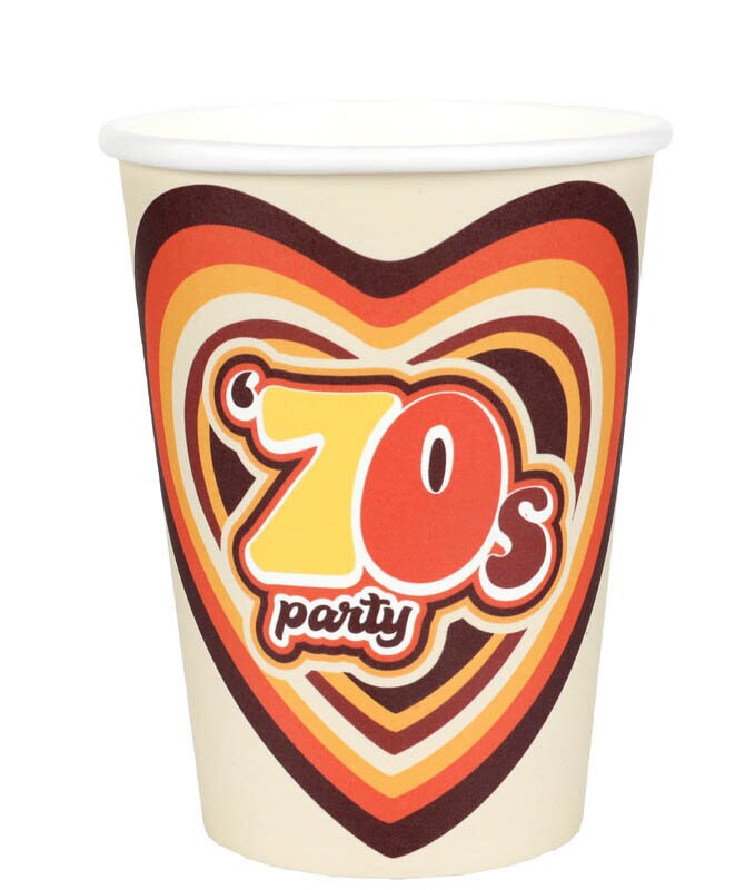 Product Image for Back to the 70's - Pahvimukit 10 kpl