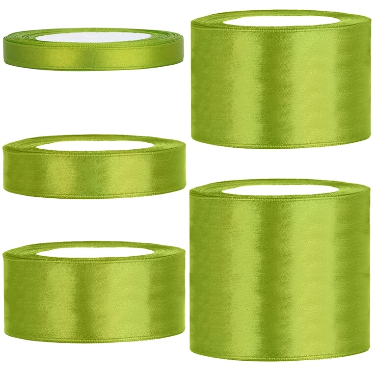 Product Image for Satiiininauha, Vihreä 25 metriä
