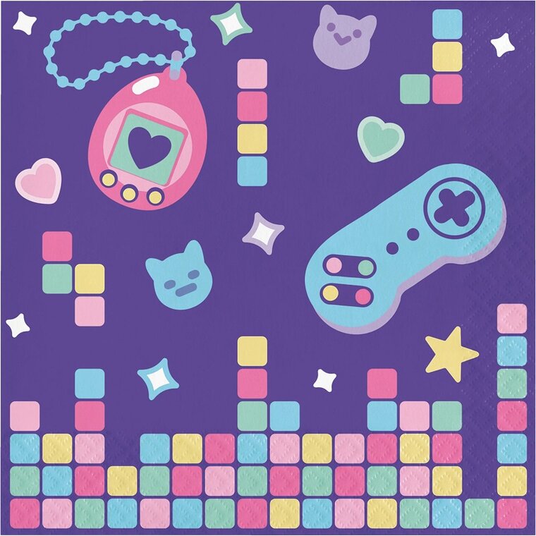 Product Image for Game On Girl - Servetit 16 kpl