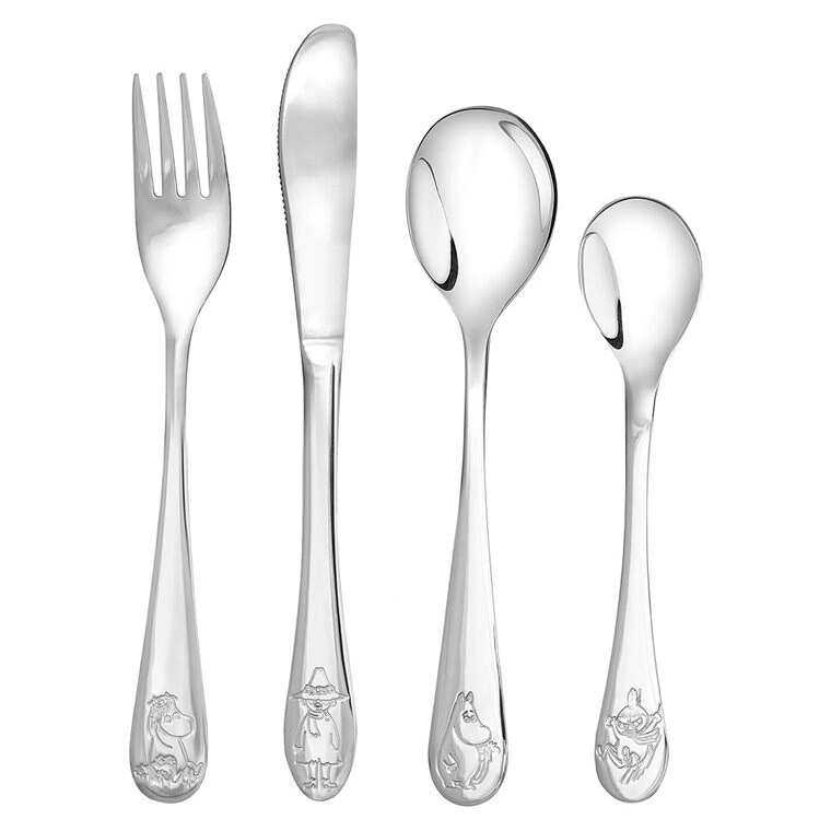 Product Image for Muumit Kastelahja Aterimet 4 osaa