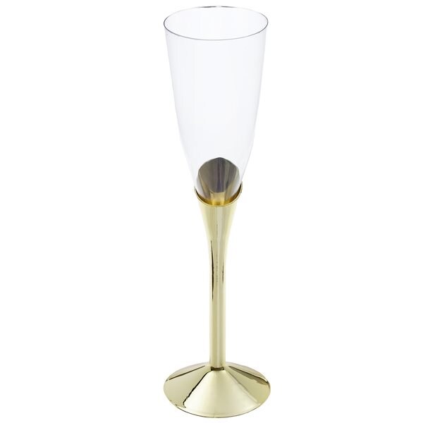 Product Image for Muoviset samppanjalasit kultajalalla 6 kpl