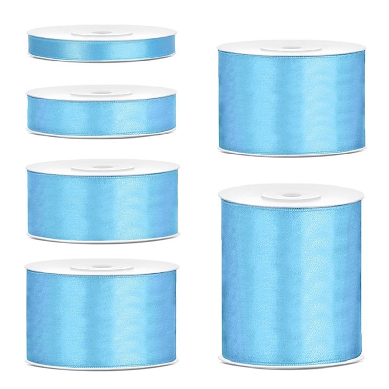Product Image for Satiininauha, Vaaleansininen 25 metriä