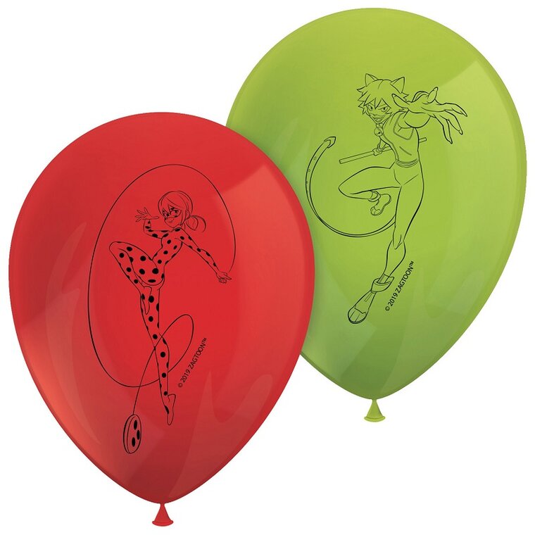 Product Image for Miraculous Ladybug - Ilmapallot 8 kpl