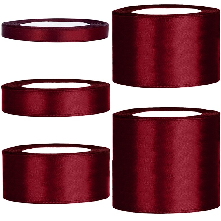 Product Image for Satiiininauha, Viininpunainen 25 metriä