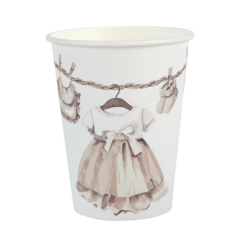 Product Image for Little Teddy Babyshower Pahvimukit 6 kpl