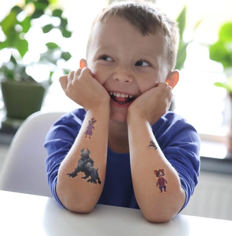 Product Image for Musse ja Helium - Lastentatuoinnit 40 kpl