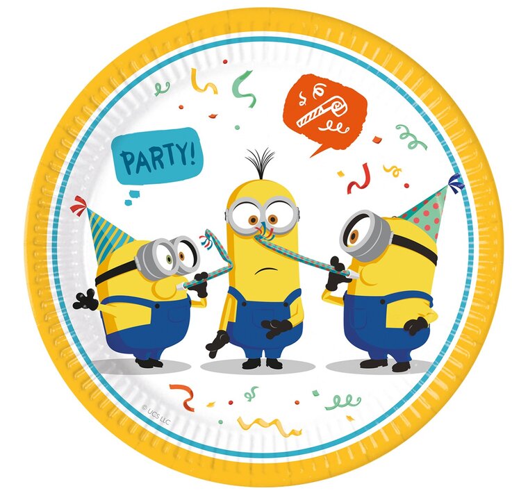 Product Image for Minionit - Lautaset 8 kpl