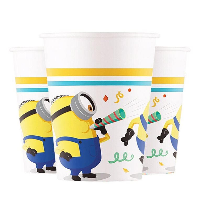 Product Image for Minionit - Pahvimukit 8 kpl