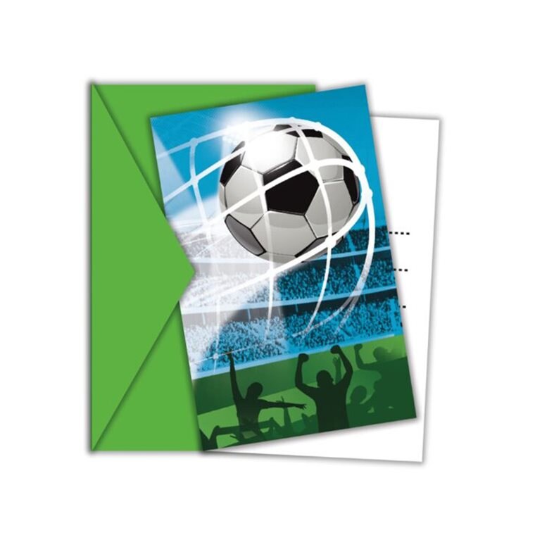 Product Image for Soccer Fans - Kutsukortit kirjekuorilla 6 kpl