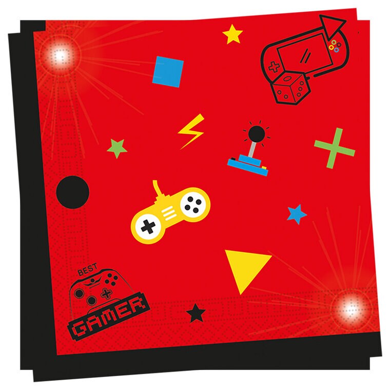 Product Image for Gamers Party - Servetit 20 kpl