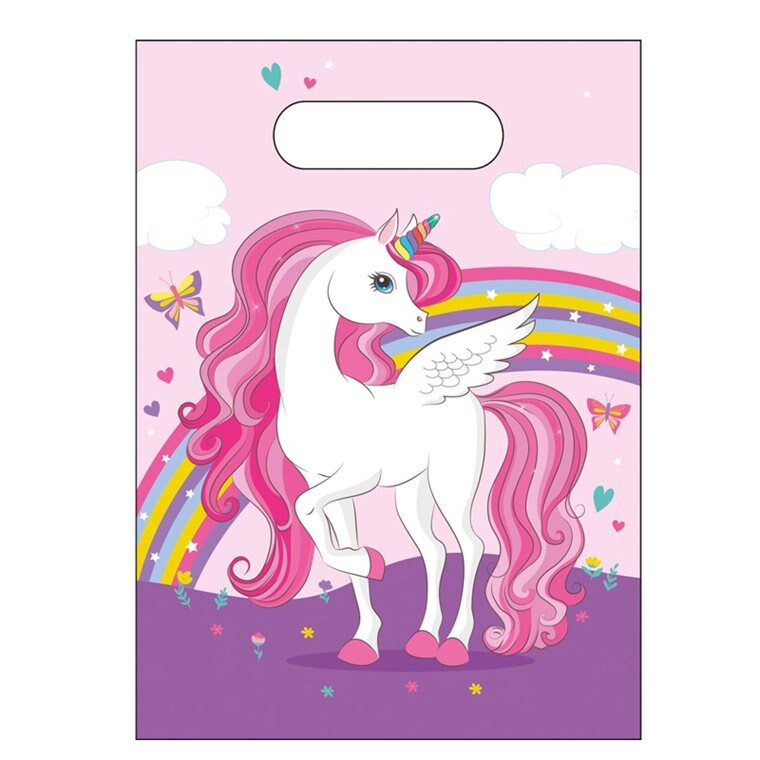 Product Image for Unicorn Rainbow - Juhlapussit 6 kpl
