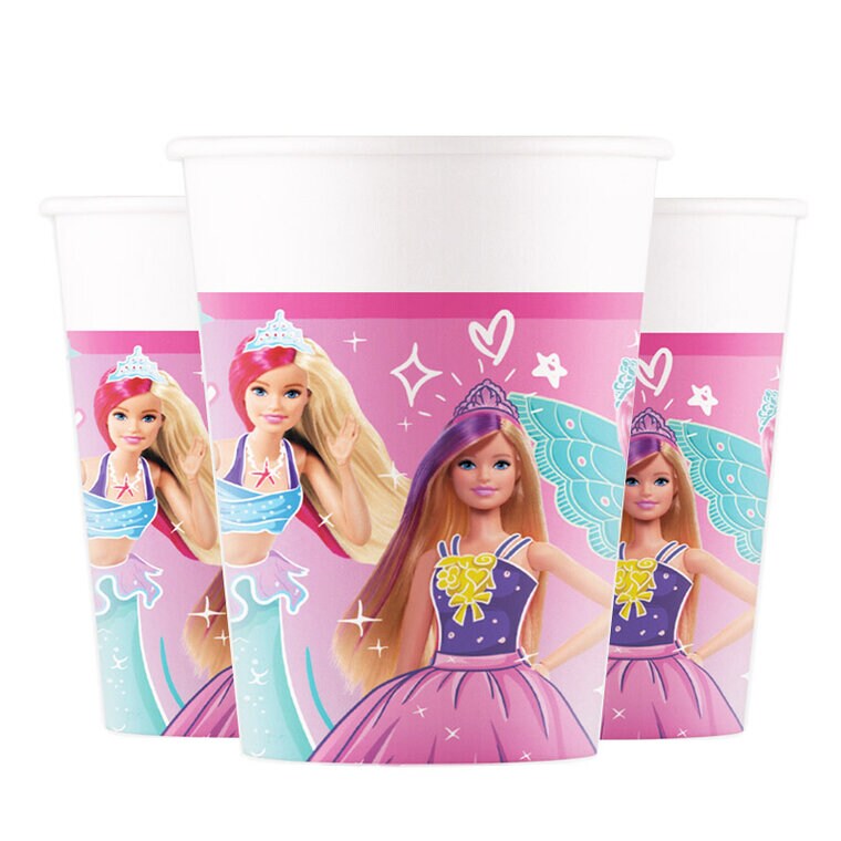 Product Image for Barbie - Pahvimukit 8 kpl