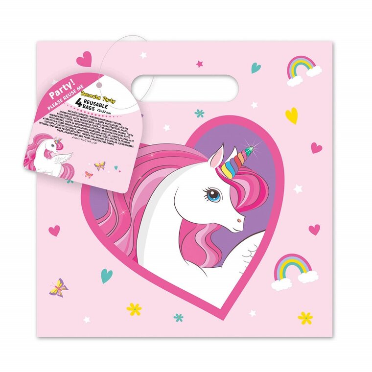Product Image for Yksisarvinen Juhlapussit 4 kpl