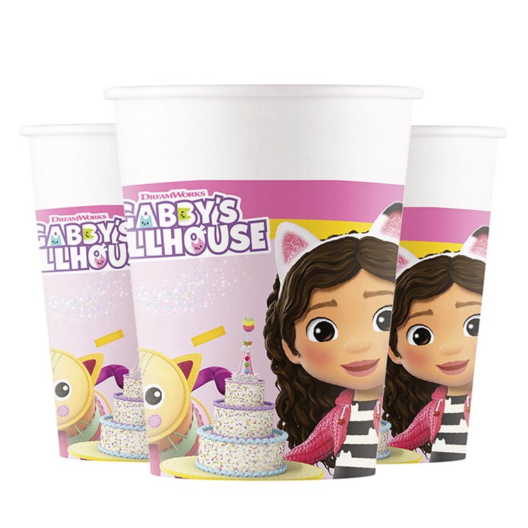 Product Image for Gabby's Dollhouse - Pahvimukit 8 kpl
