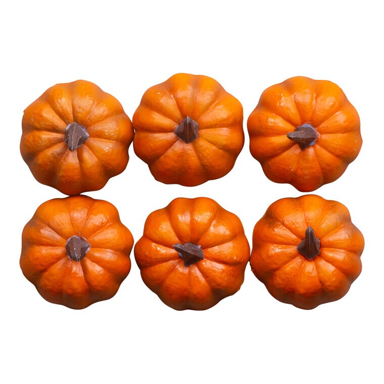 Product Image for Muoviset koristekurpitsat 6 kpl