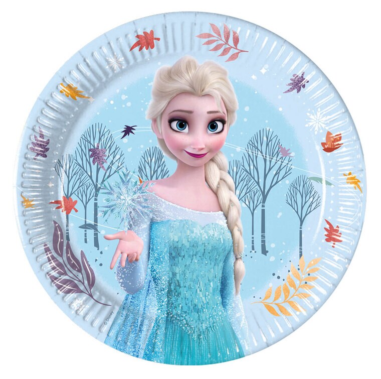 Product Image for Disney Frozen - Pahvilautaset 8 kpl (20 cm)