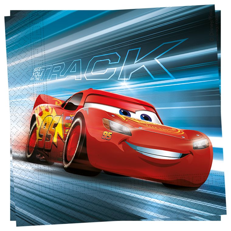 Product Image for Disney Autot - Servetit 20 kpl