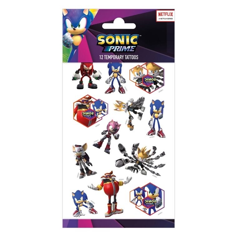Product Image for Tatuoinnit - Sonic the Hedgehog 12 kpl