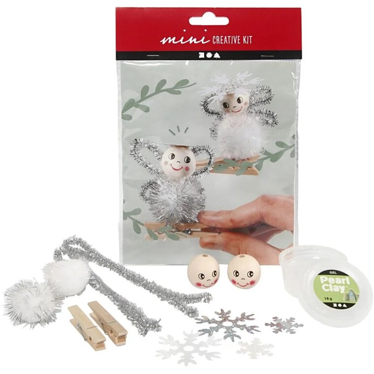 Product Image for DIY Askartelusetti - Enkelit klemmareilla