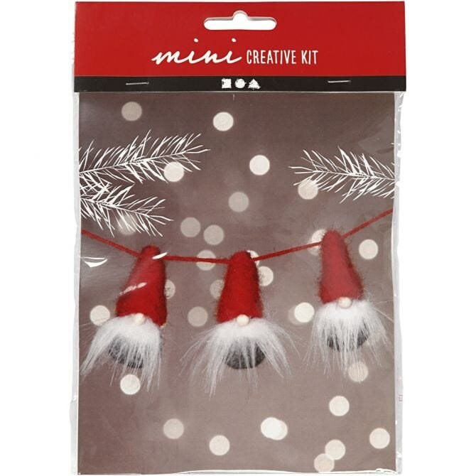 Product Image for DIY Askartelusetti - Joulutontut narulla