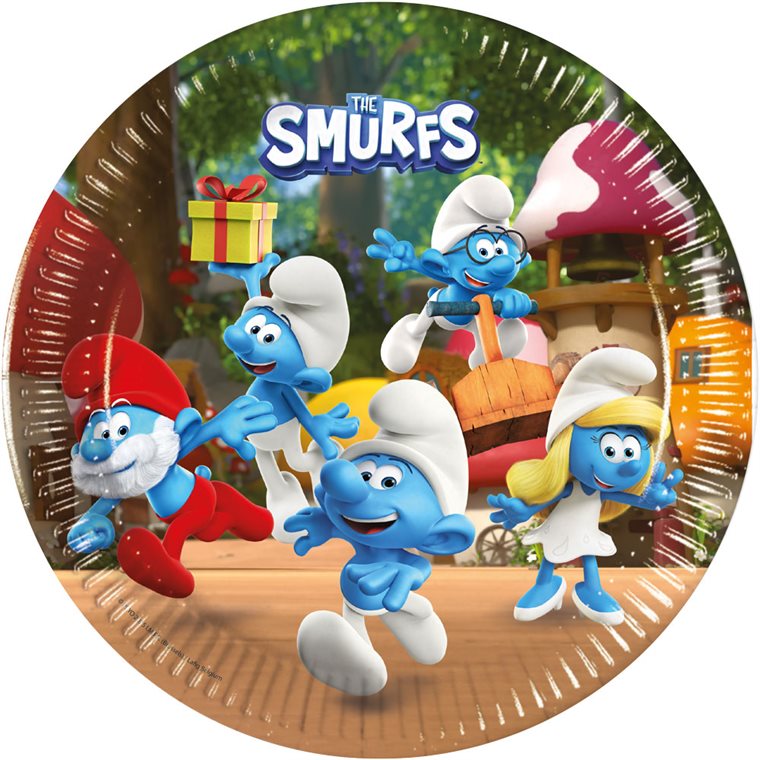 Product Image for Smurffit Lautaset 8 kpl