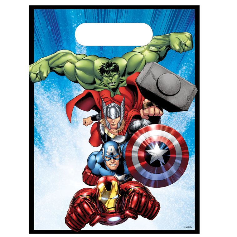 Product Image for Avengers Juhlapussit 6 kpl