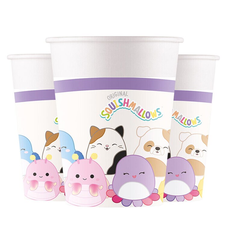 Product Image for Squishmallows - Pahvimukit 8 kpl