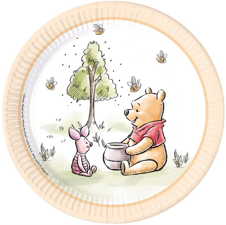 Product Image for Nalle Puh Lautaset 8 kpl