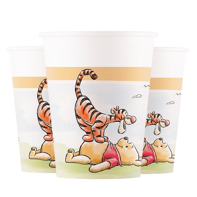 Product Image for Nalle Puh Pahvimukit 8 kpl