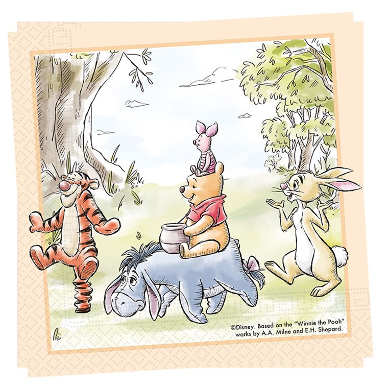 Product Image for Nalle Puh Servetit 20 kpl